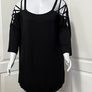 SEXY STRAPPY OPEN SHOULDER TOP NEW WITH TAGS SIZE 4X